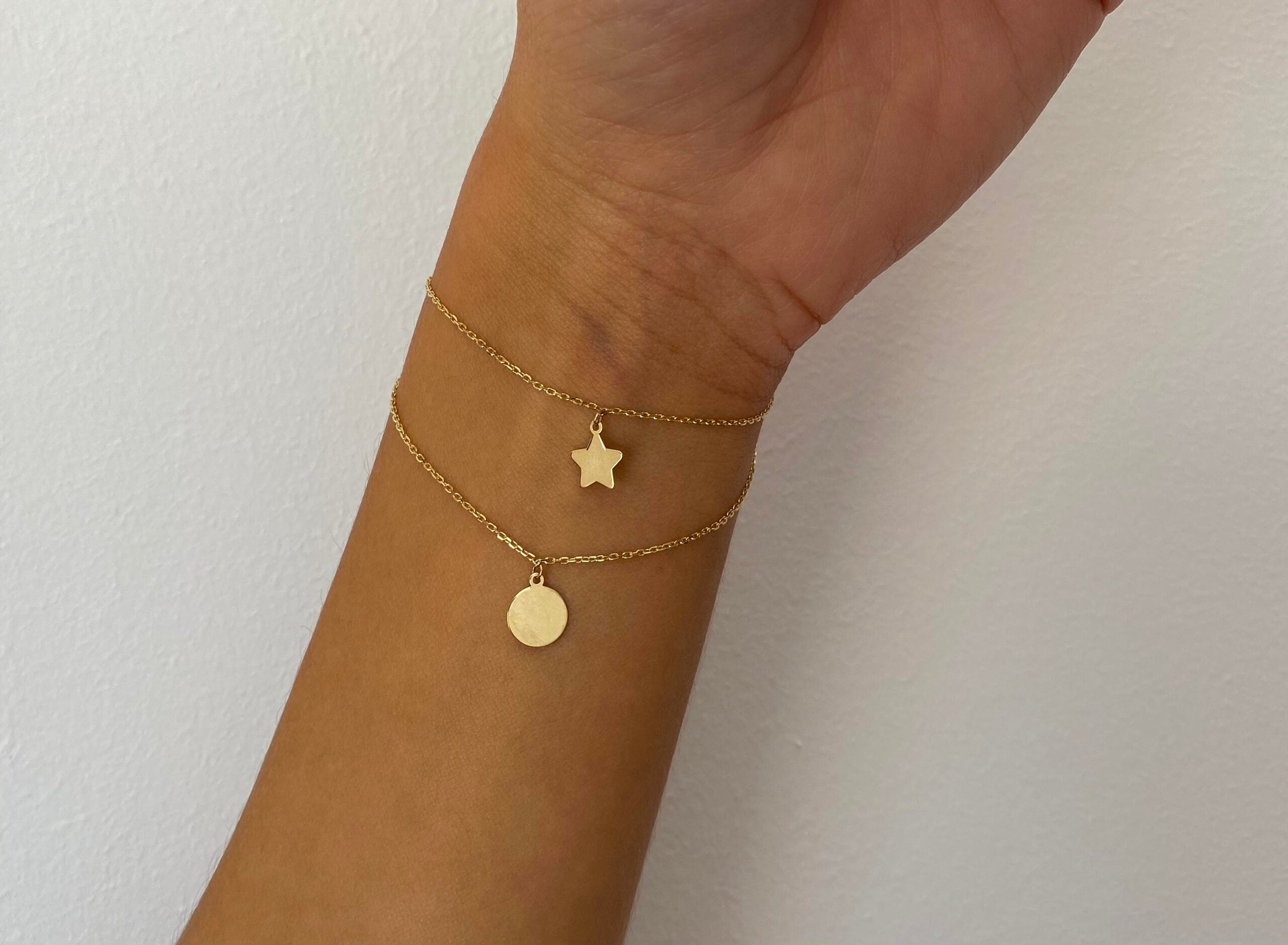 PERSONALISIERTES PLÄTTCHENARMBAND
