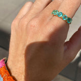 ANILLO CINCO SENSES ESMERALDA