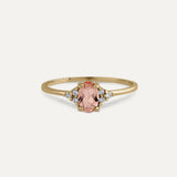 ANILLO OVAL THREE MORGANITA