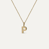SMOOTH LETTER PENDANT