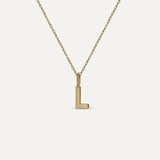 SMOOTH LETTER PENDANT