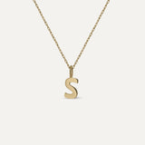 SMOOTH LETTER PENDANT