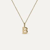 SMOOTH LETTER PENDANT