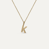 SMOOTH LETTER PENDANT