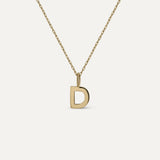 SMOOTH LETTER PENDANT