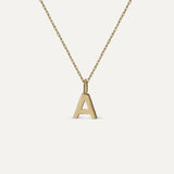 SMOOTH LETTER PENDANT