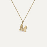 SMOOTH LETTER PENDANT