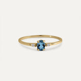SORTIJA PIEDRA OVAL LONDON BLUE