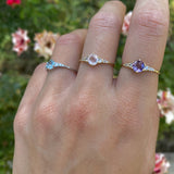 BRIOLETTE ROSE QUARTZ RING