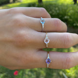BRIOLETTE ROSE QUARTZ RING