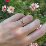 SOLITAIRE WAVE SAPPHIRE
