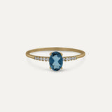 LONDON OVAL STELLAR RING