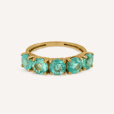 ANILLO CINCO SENSES ESMERALDA