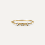 DREI DIAMANTEN-RING