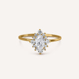 RING PRINCESS WEISSER STEIN