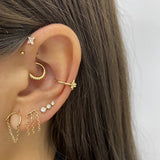 FRINGE EARRING