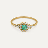 ANILLO AMOUR ESMERALDA
