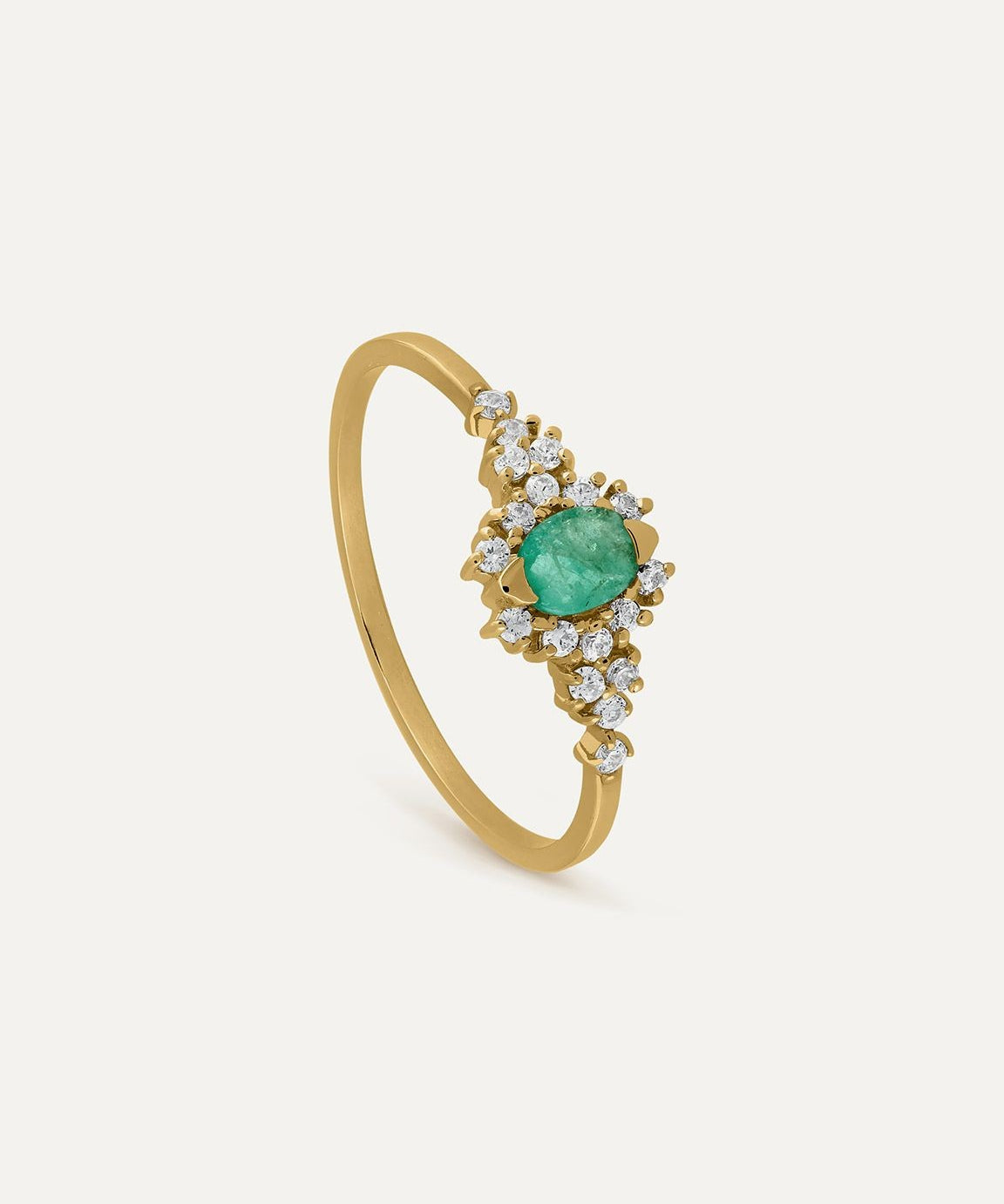AMOUR EMERALD RING