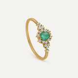 ANILLO AMOUR ESMERALDA