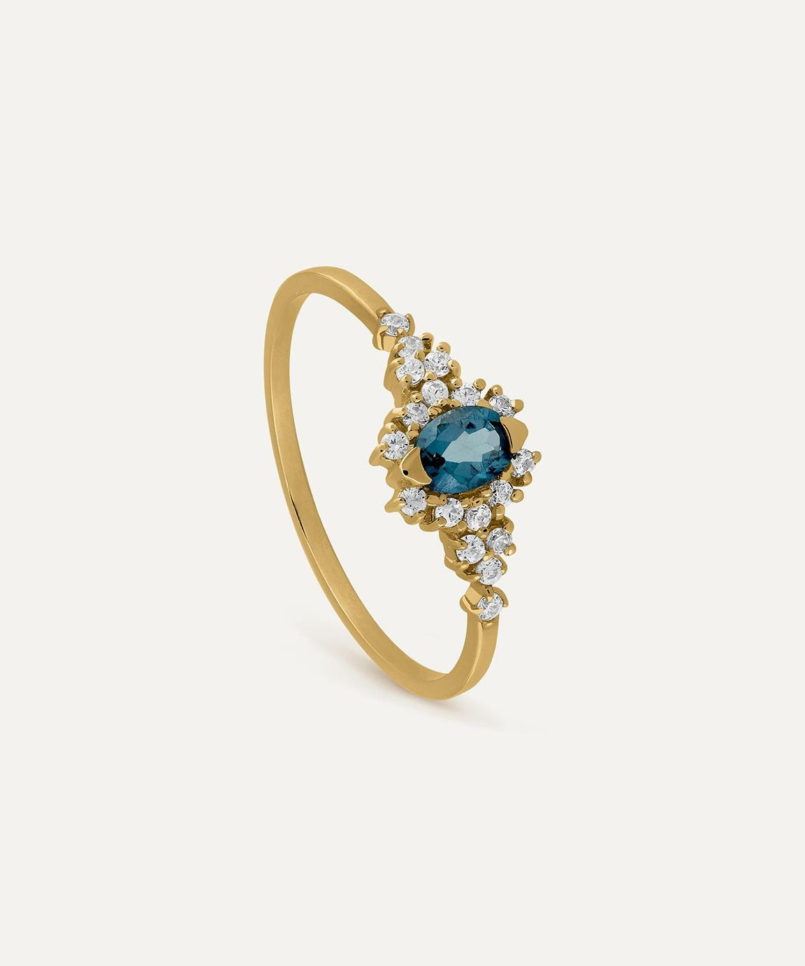AMOUR LONDON BLUE RING