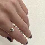 ANILLO FLEUR ESMERALDA