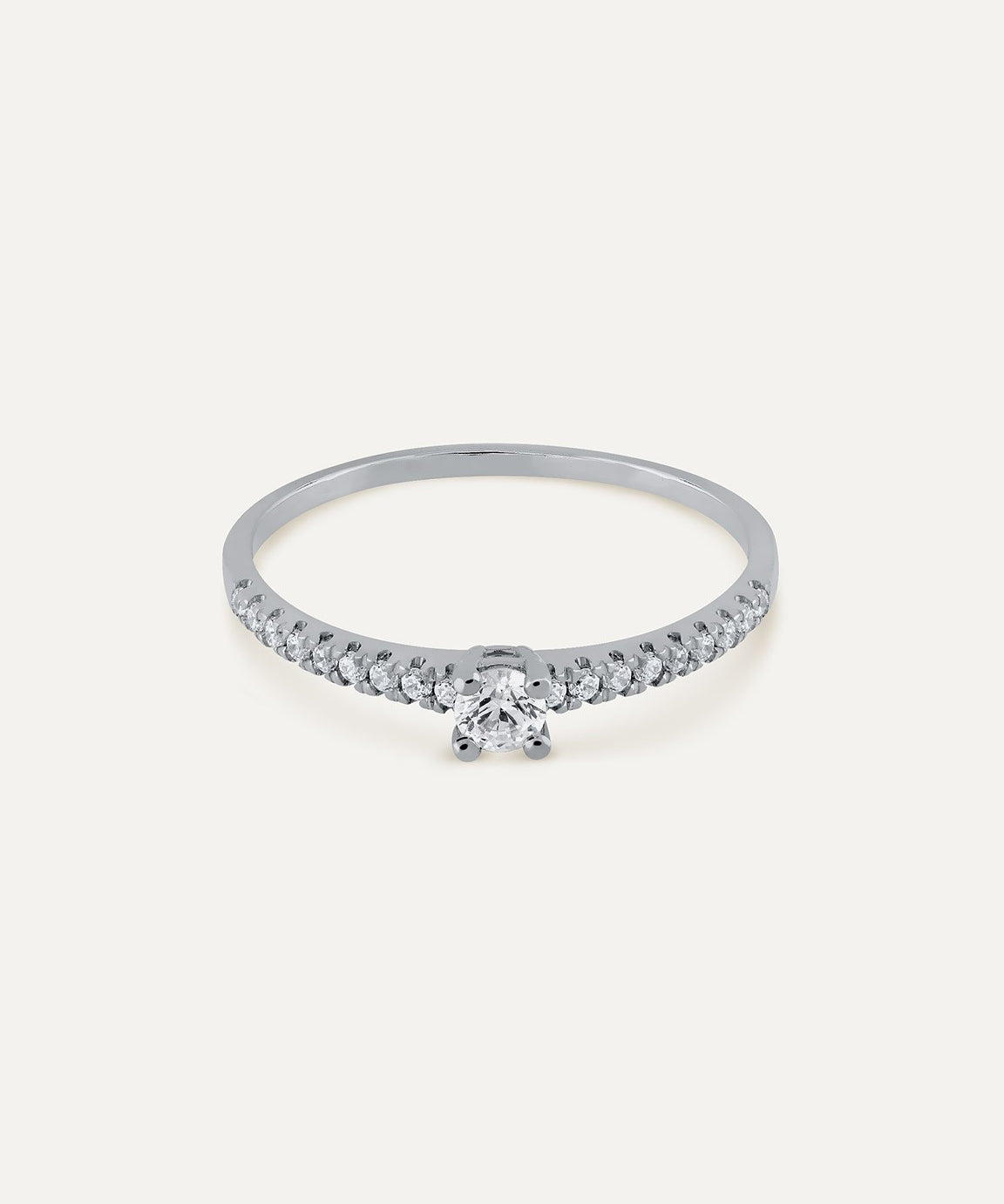 SOLITÄRRING SCHIENE DIAMANT 0,23CT