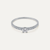 ANILLO SOLITARIO CARRIL DIAMOND 0.23CT