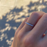 SCHIENENRING DIAMANT 0.15KT