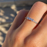 DREIFACH-DIAMANTRING