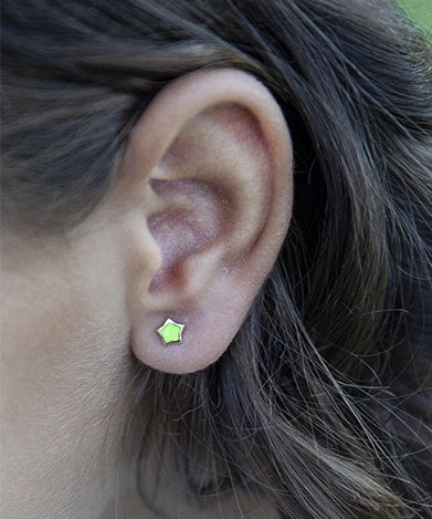 PENDIENTE ESTRELLA ESMALTE KIDS