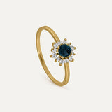 ANILLO FLEUR ZAFIRO
