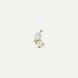 CRYSTAL LEAFLESS PENDANT