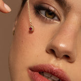 COLGANTE ROUND RUBÍ Y DIAMANTES 0.06CT