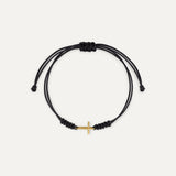 KREUZ-ARMBAND AUS FADEN