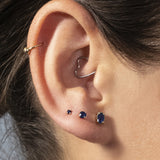 2MM SAPPHIRE CLAW PENDANT