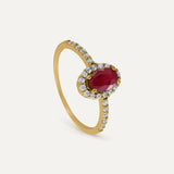 RING ROSETTE ESTELA RUBIN