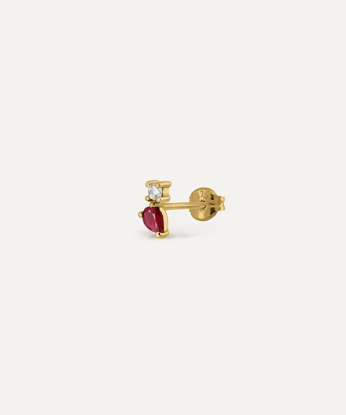RUBY TEAR PENDANT