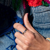 ANILLO BANDA MARQUISE AMATISTA