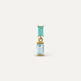 PENDANT PARAÍBA TOURMALINE AND SKY BLUE TOPAZ