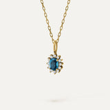 COLGANTE ROSETÓN MINI LONDON BLUE