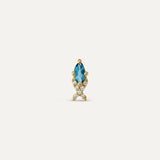 PENDIENTE PISCIUM LONDON BLUE