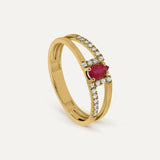 ANILLO BOREAL RUBÍ