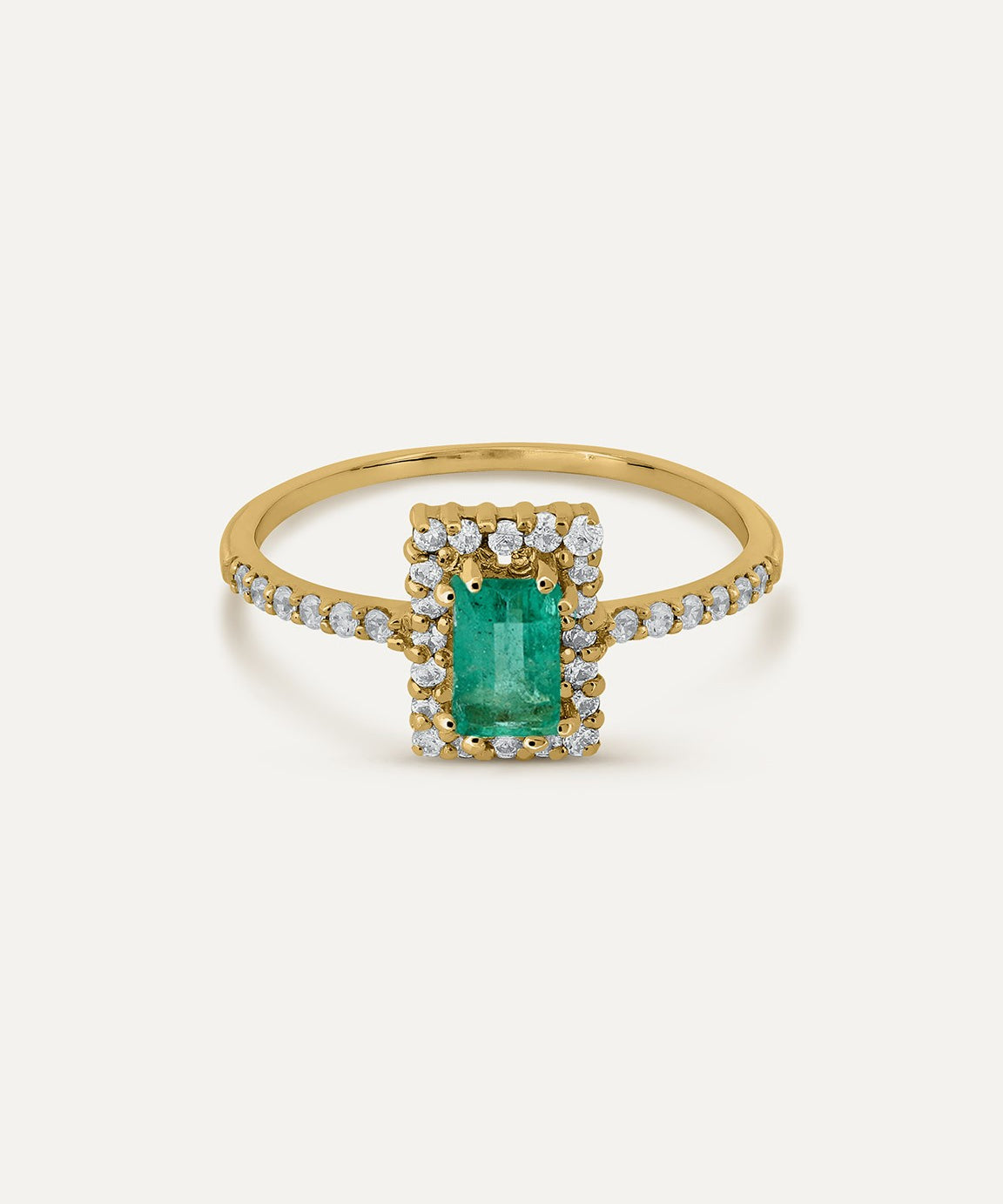 RING PROMESS ESTELA SMARAGD