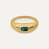 ANILLO SIGNET BARRETA LONDON BLUE