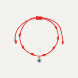 SIEBENKNOTEN-ARMBAND MIT TÜRKISCHEM AUGE