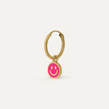 Ohrring Lächeln Pink