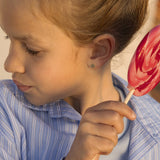 NATURAL FLOWER EMERALD EARRING KIDS