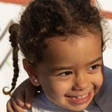 PENDIENTE MARGARITA AMARILLA FLÚOR KIDS