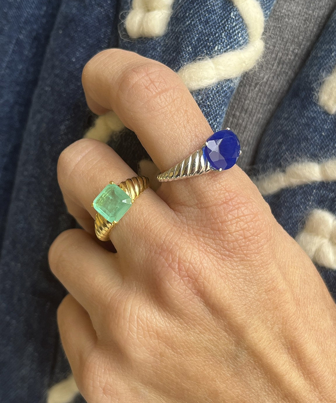 ANILLO HILIER BLUE