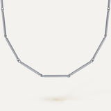 BAMBOO SILVER CHOKER